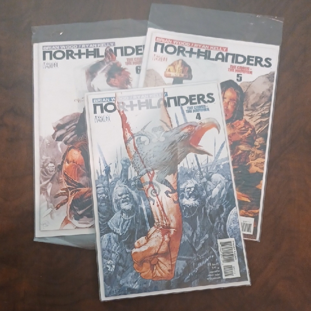 DC Northlanders Comic Set - Vikings Vol 4,5 6 ( 6864